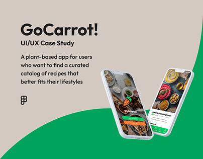 GoCarrot! - Plant-Based Mobile App Concept