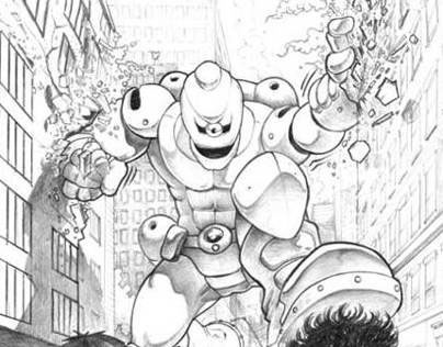 "Thalassaemia" - Penciled pages for MediKidz