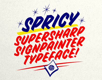 Spricy - Typeface
