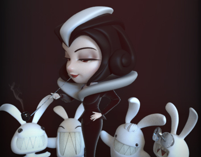 Mistress of the Darkness and her Not so nice Bunnies