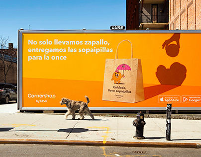 Cornershop by Uber - Love bags Campaign