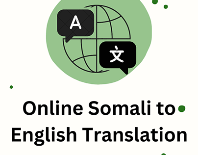 Online Somali to English Translation