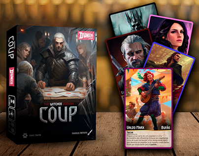 The Witcher Version Coup | Board Game