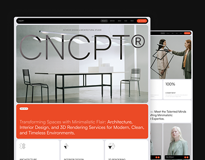 Concept - Agency & Portfolio Webflow Template