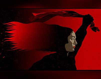 Iranian Women Uprising by Michael Glenwood