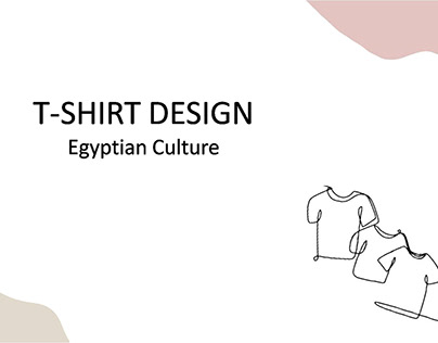 ANCIENT EGYPT CULTURE INSPIRED T-SHIRT PRINTS