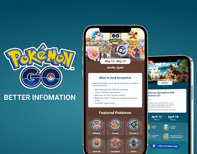UI/UX design: Pokémon GO better information