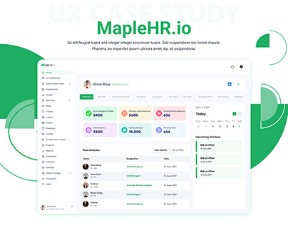 Maple Website case study