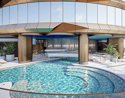 Pool Terrace CGI