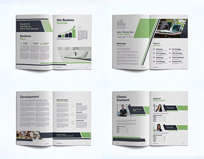 Professional Company Profile Brochure Design INDD, IDML