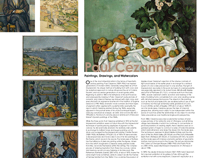 Cezanne Editorial/Layout Design