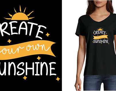 CREATE YOUR OWN SUNSHINE T-SHIRT