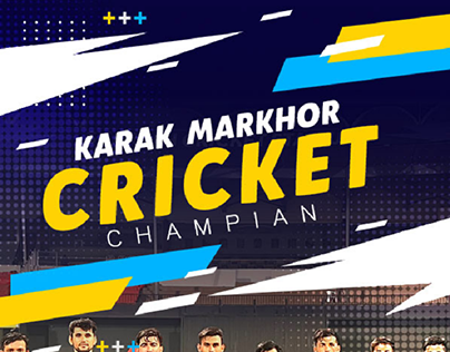 Cricket Poster design