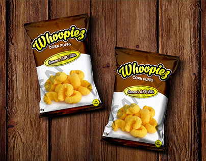 Whoopiez Corn Puffs -Packaging Design