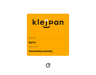 KlejPan – visual identity rebranding