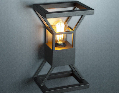 Настенный светильник «Hourglass» Black