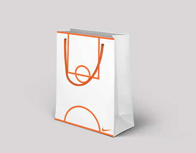 basketball shopping bag
