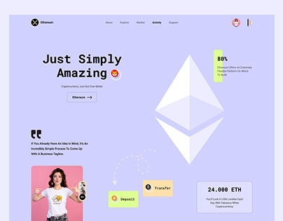 Crypto Currency Website design