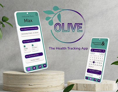 Olive- The Health Tracking App | UX Case Studys