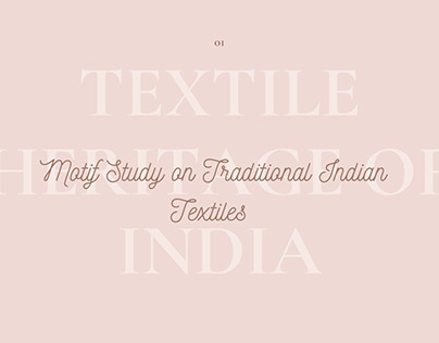 Motif Study on Traditional Indian Textiles