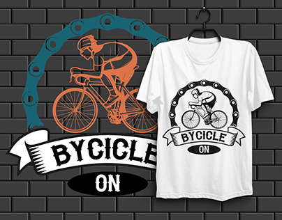 BICYCLE T SHERT DESIGN