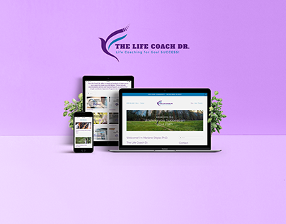 The Life Coach Dr. Website (Squarespace)