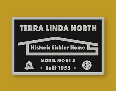 Terra Linda Eichler Home Plaques and Maps