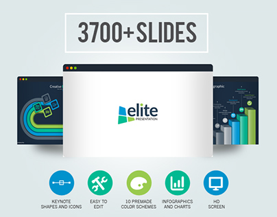 Elite | Multipurpose Business Infographic Keynote