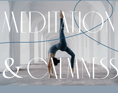 YOGA - conception for landing page
