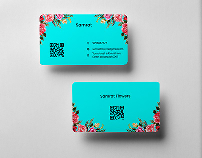 Business card Flower