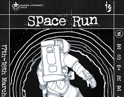 Space Run Poster