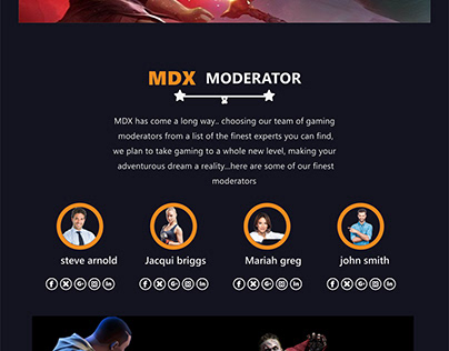 MDX gaming site