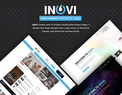 INOVI - Multi-Concept WordPress Theme