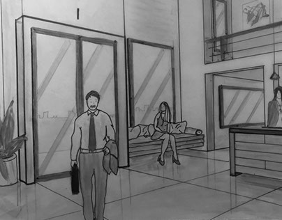 PERSPECTIVE DRAWING FND120: HOTEL