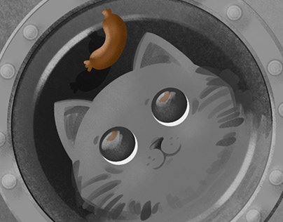 Catasa. Cat in space.