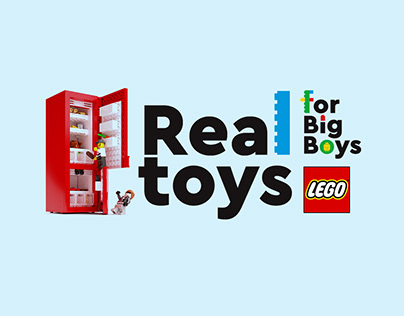 LEGO. Real Toys For Big Boys