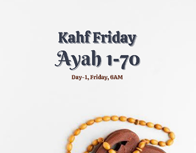 Poster Designs for Kahaf Fridays