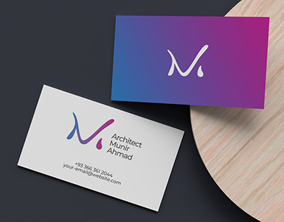 Smooth Gradient Business Card