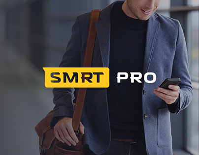 SMRT Pro — logo & site for app developing company