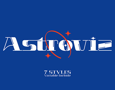 Astroviz Font Family - Free Font