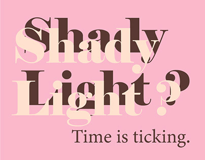 Shady Light - Clock Design Concept