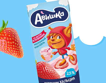 Avishka - flavored milk for children.