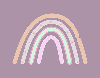 Pastel Color Rainbow Boho Design | teepublic
