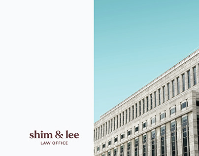 심앤이 법률사무소 로고디자인(shim&lee law office logo project)