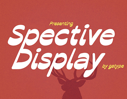 Free Font Spective Display