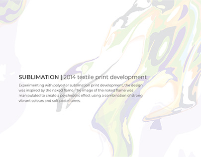 SUBLIMATION | 2014 textile print development