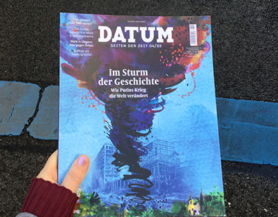 Datum magazine cover (April 2022)