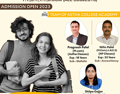 Astha College Academy Admission Open 2023
