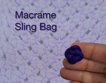 Macrame Sling Bag