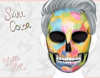 Skull Color Face Chart